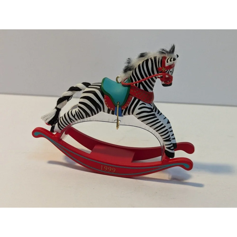 HallmarkHallmark Keepsake Zebra Fantasy‎ Ornament 1999